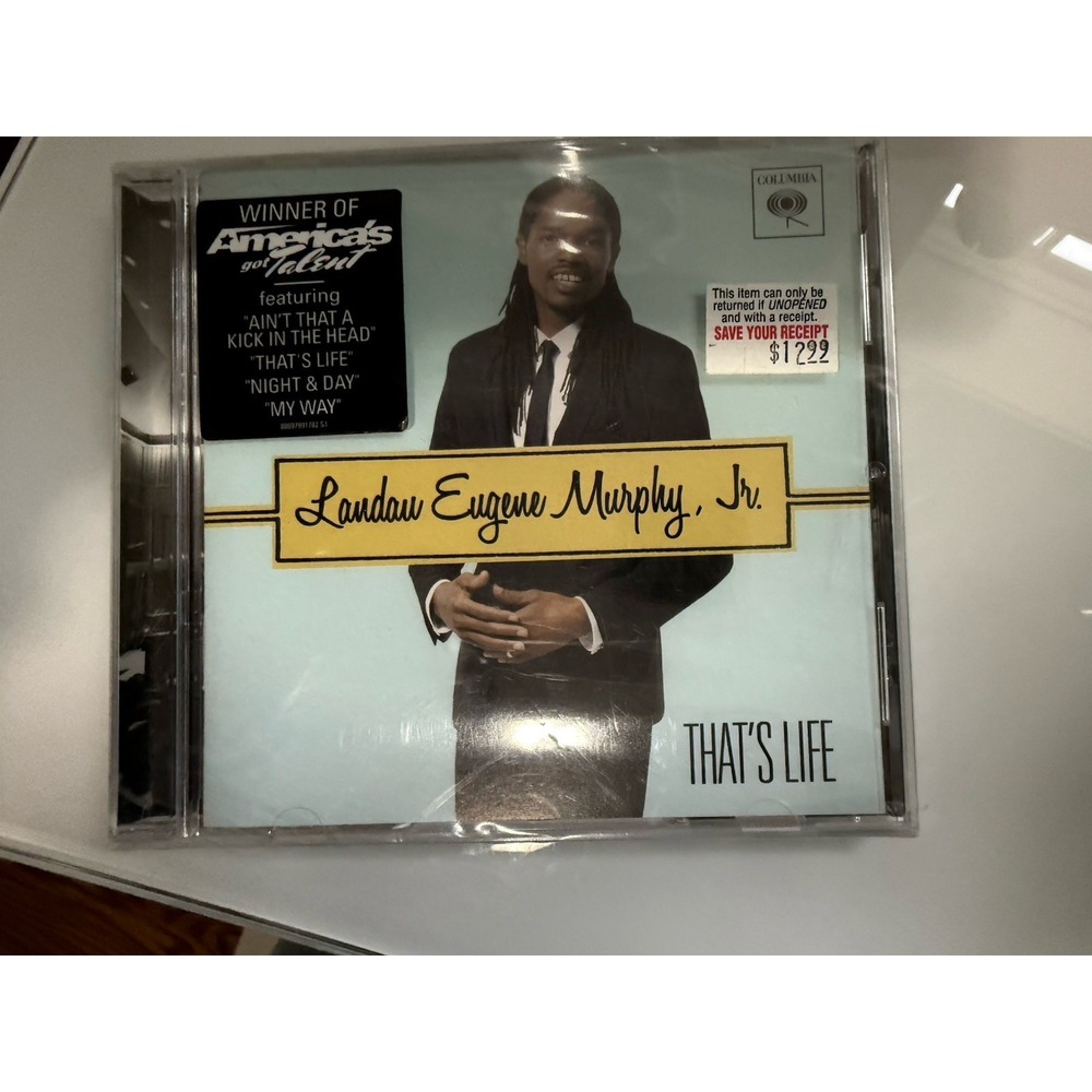 Landau Eugene Murphy Jr. That's Life CD 2011 America's Got Talent Jazz New